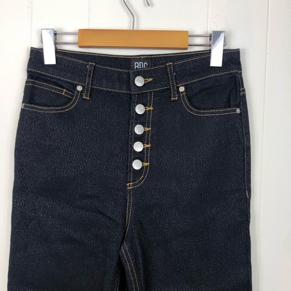 BDG Glitter Button Fly High Rise Jeans Sz 26 - Picture 7 of 13